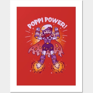 Poppi Power! Posters and Art